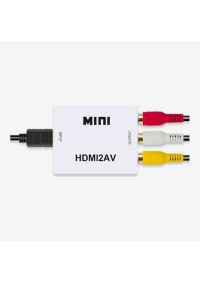 Convertisseur HDMI To AV / HDMI Vers Composite / HDMI Vers RCA - Marque Inconnue